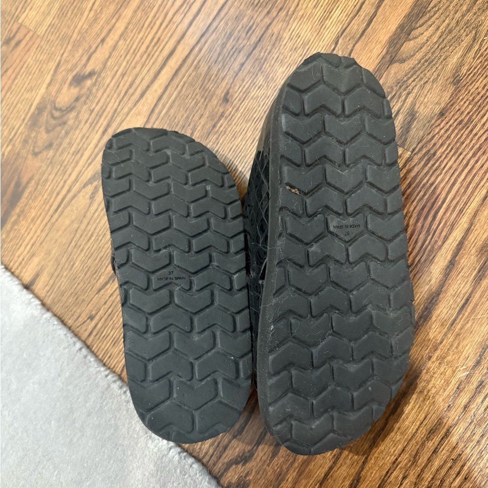 Ganni Python Chunky Sandals - Picture 3 of 3